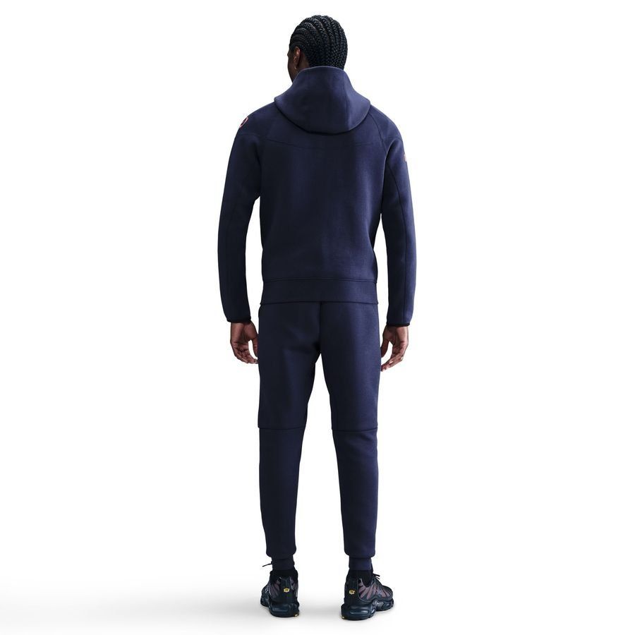 Barcelona Sweatpants Nsw Tech Fleece 3rd Midnight Navy/bright Mango