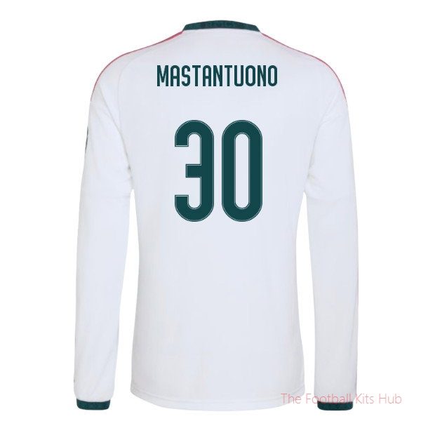 [SPK] 2026/27 Real Madrid Long Sleeve Home Shirt Mastantuono 30