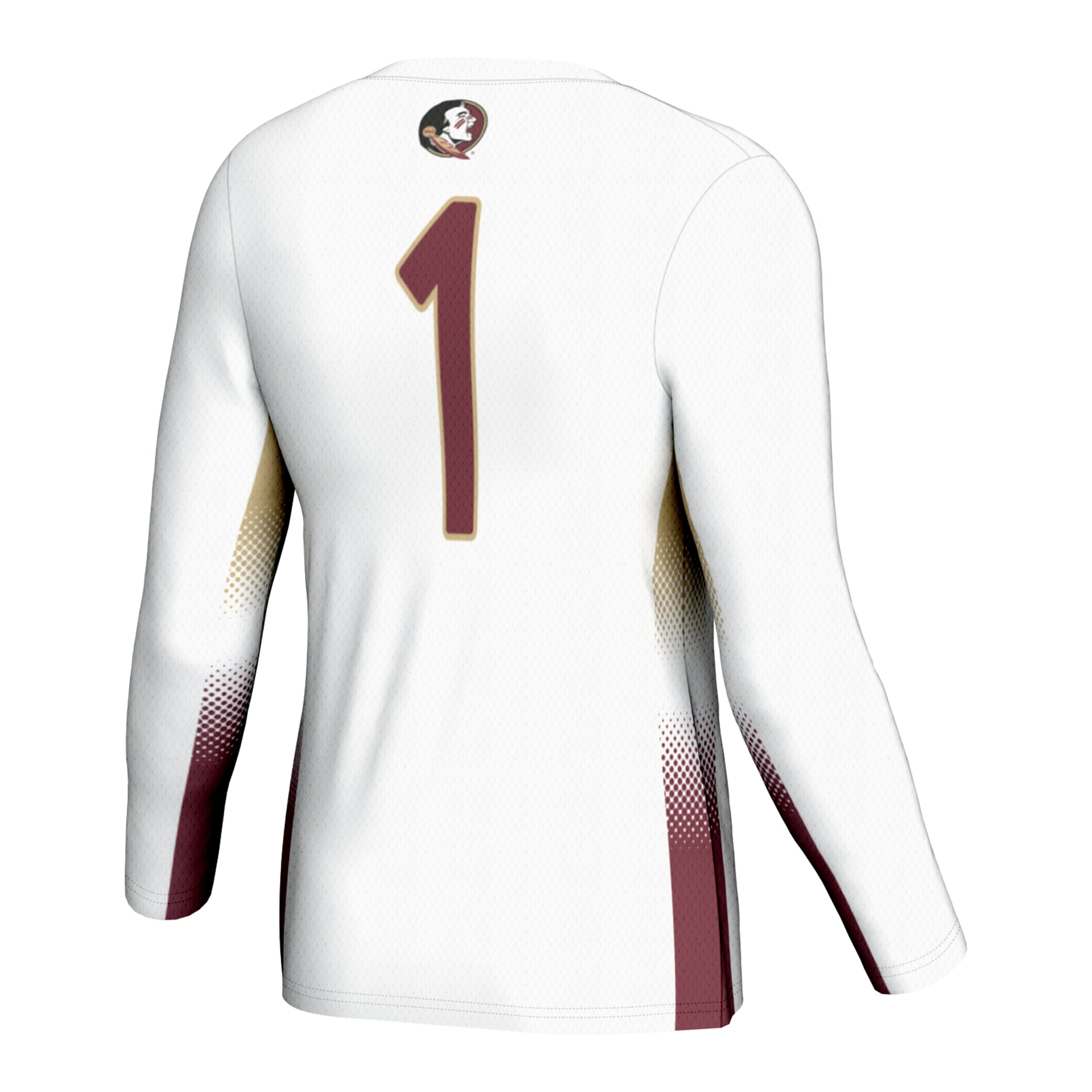 [NJP] Florida State Seminoles GameDay Greats Youth Lightweight Women's Volleyball Jersey - White