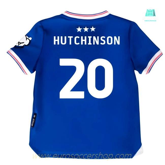 2025-2026 Ipswich Town Home Mini Kit (Hutchinson 20)