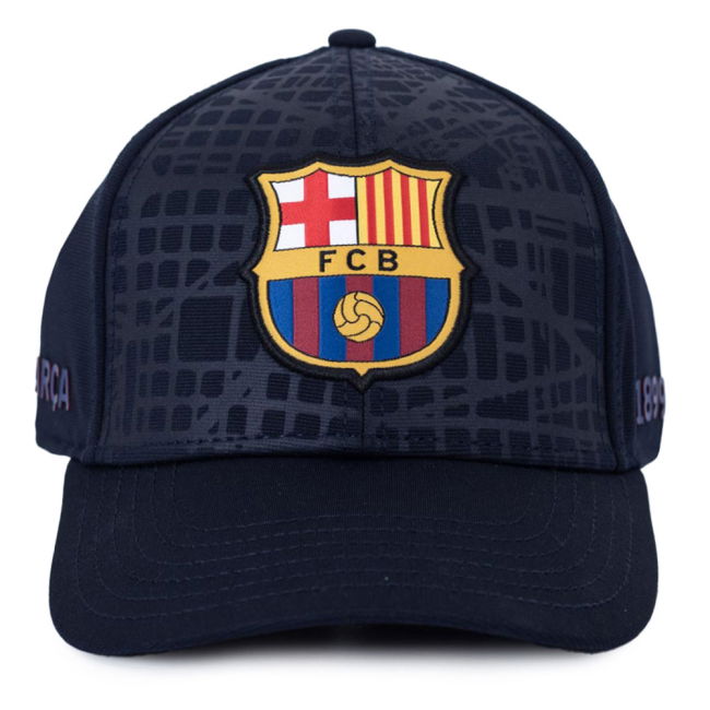 FC Barcelona Geo Debossed Cap Jersey Jersey - Soccer - Elite- Supporter