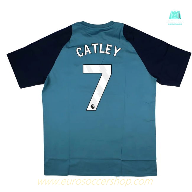 2025-2026 Arsenal Training Tee (Blanch Blue) (Catley 7)