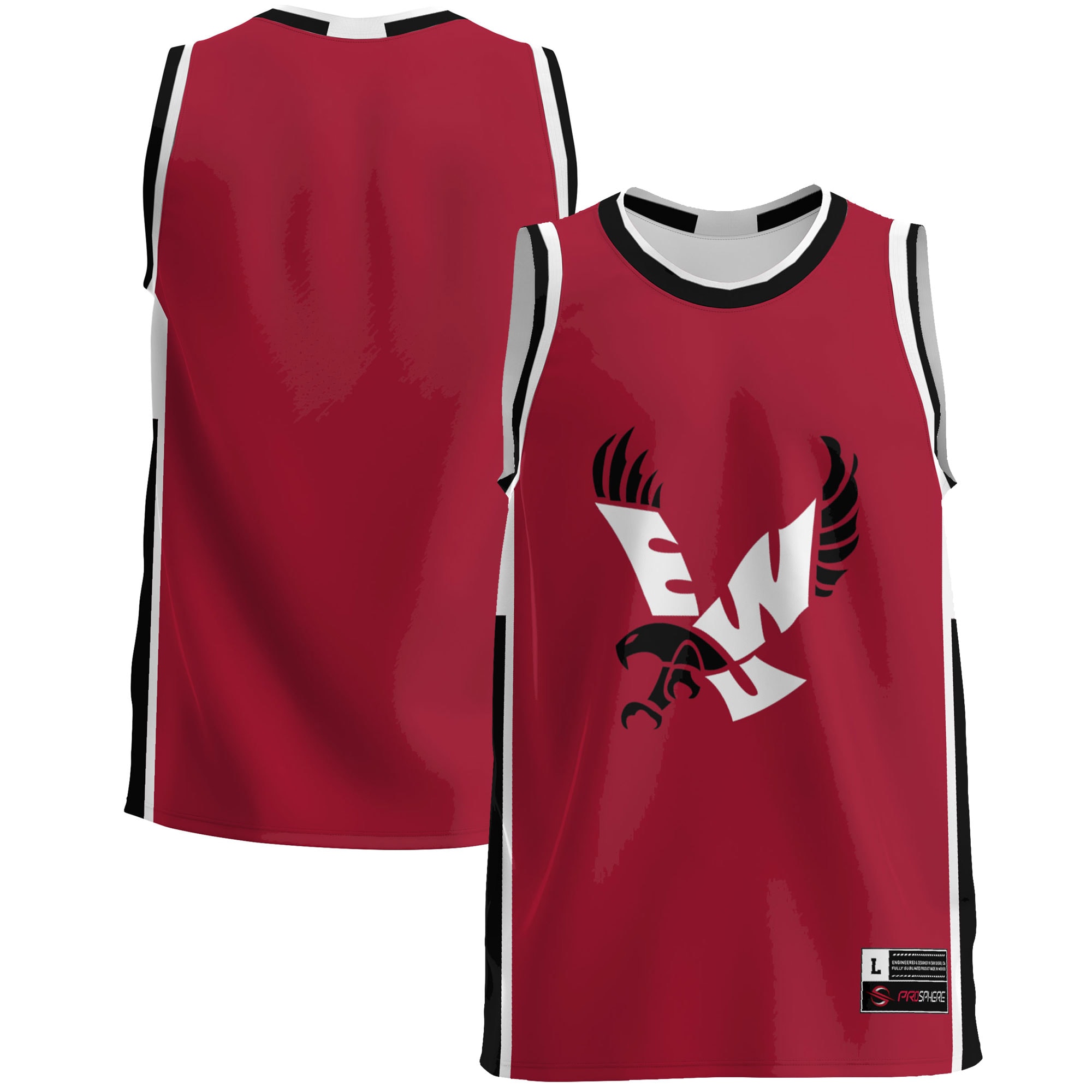 [NJP] Women's Eastern Washington Eagles GameDay Greats Lightweight Basketball Jersey - Red