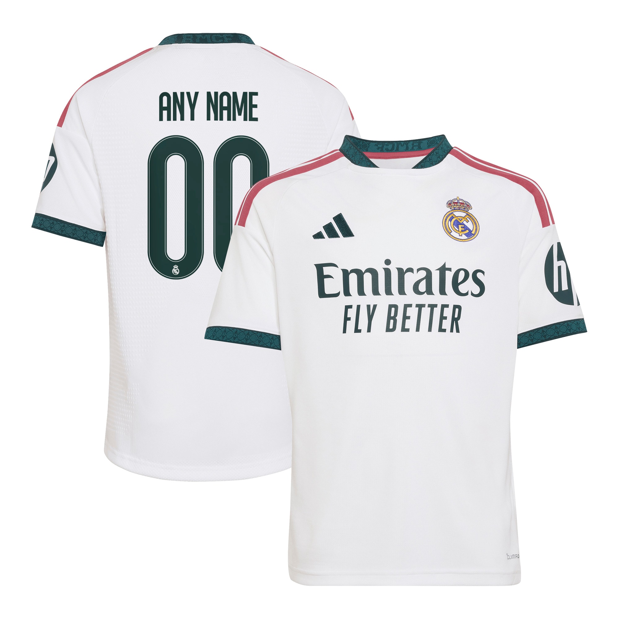 [LK] Real Madrid Youth 2026/27 Home Replica Custom Jersey - White
