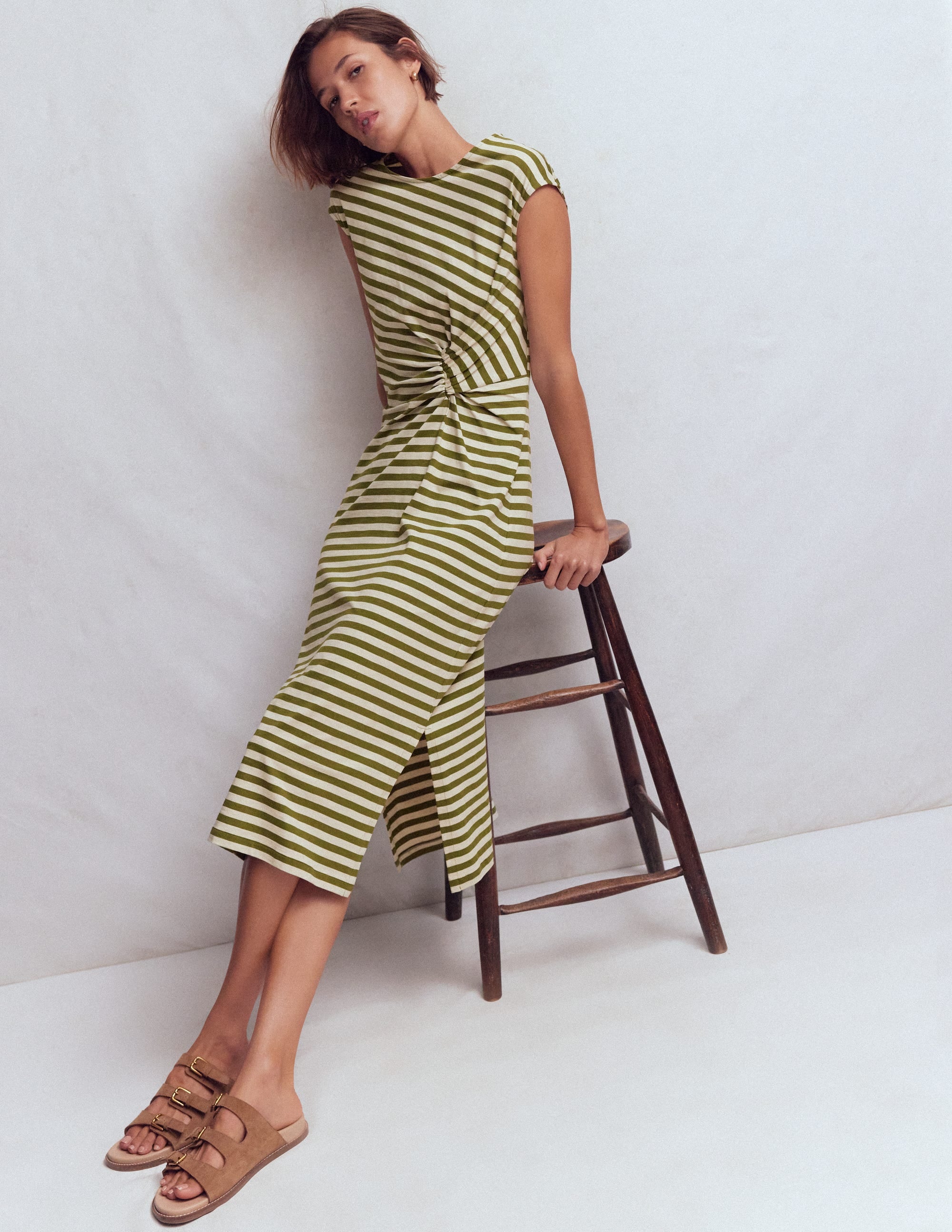 Delilah Twist Midi Dress