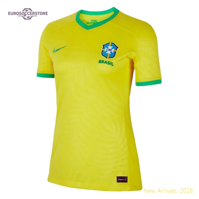 S Brazil Female 2023 Home Jersey Shirt Football Fan For Football Fans