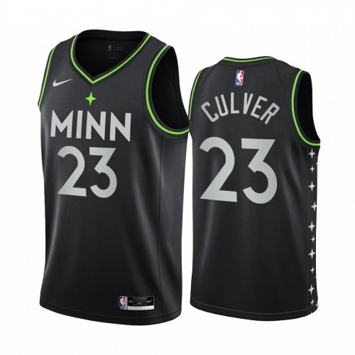 Official T-Wolves Jarrett Culver #23 2020 City Swingman NBA Jersey