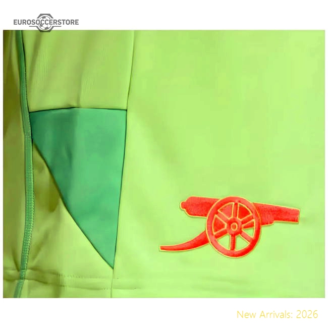 2024-2025 Arsenal Home Goalkeeper Shorts (Yellow)