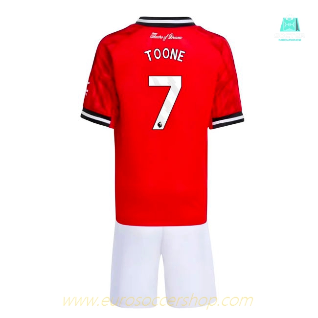 2025-2026 Man Utd Home Mini Kit (Toone 7)