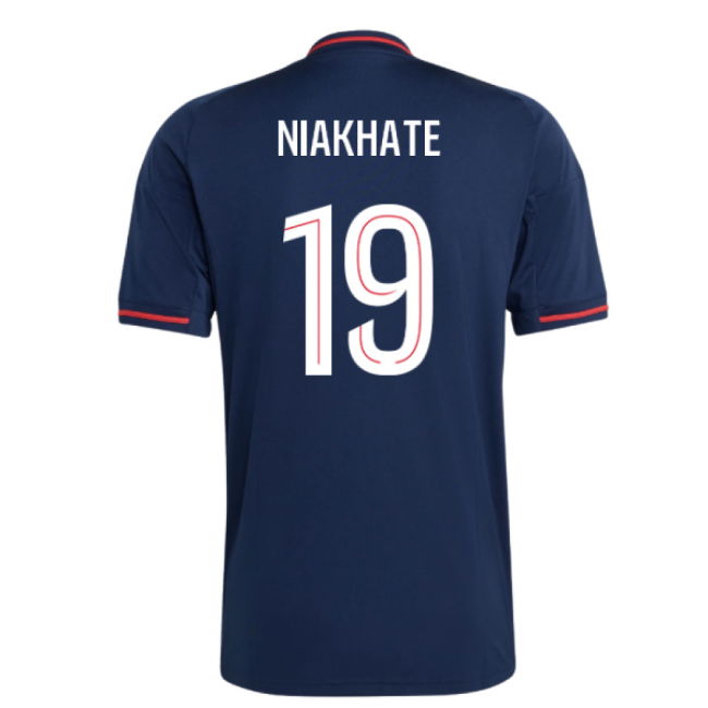 Olympique Lyon Pro Away Jersey 2025-2026 #15