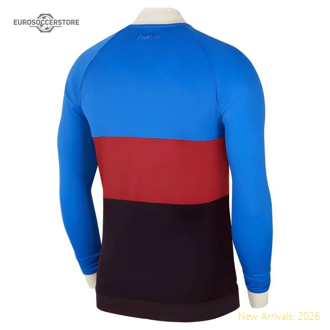 2021-2022 Blaugrana I96 Jacket (blue-red) - Kids - Economical