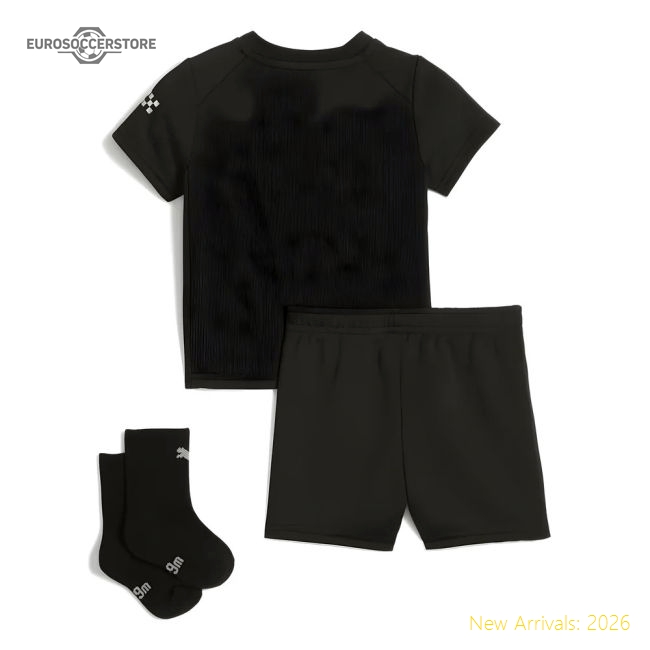 Official Professional 2025-2026 Man City Away Baby Jersey