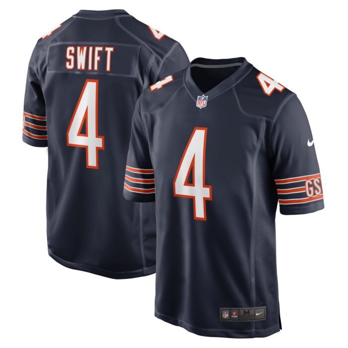 None Men's CHI Bears Iconic High-Quality Jersey Game Day Wear