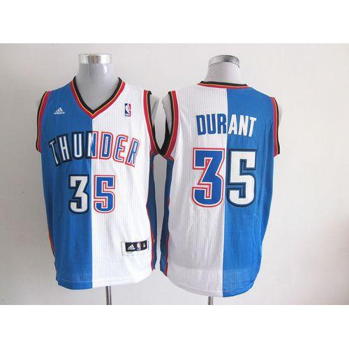 White K. Durant #35 NBA Jersey Game Day Wear Premium Quality