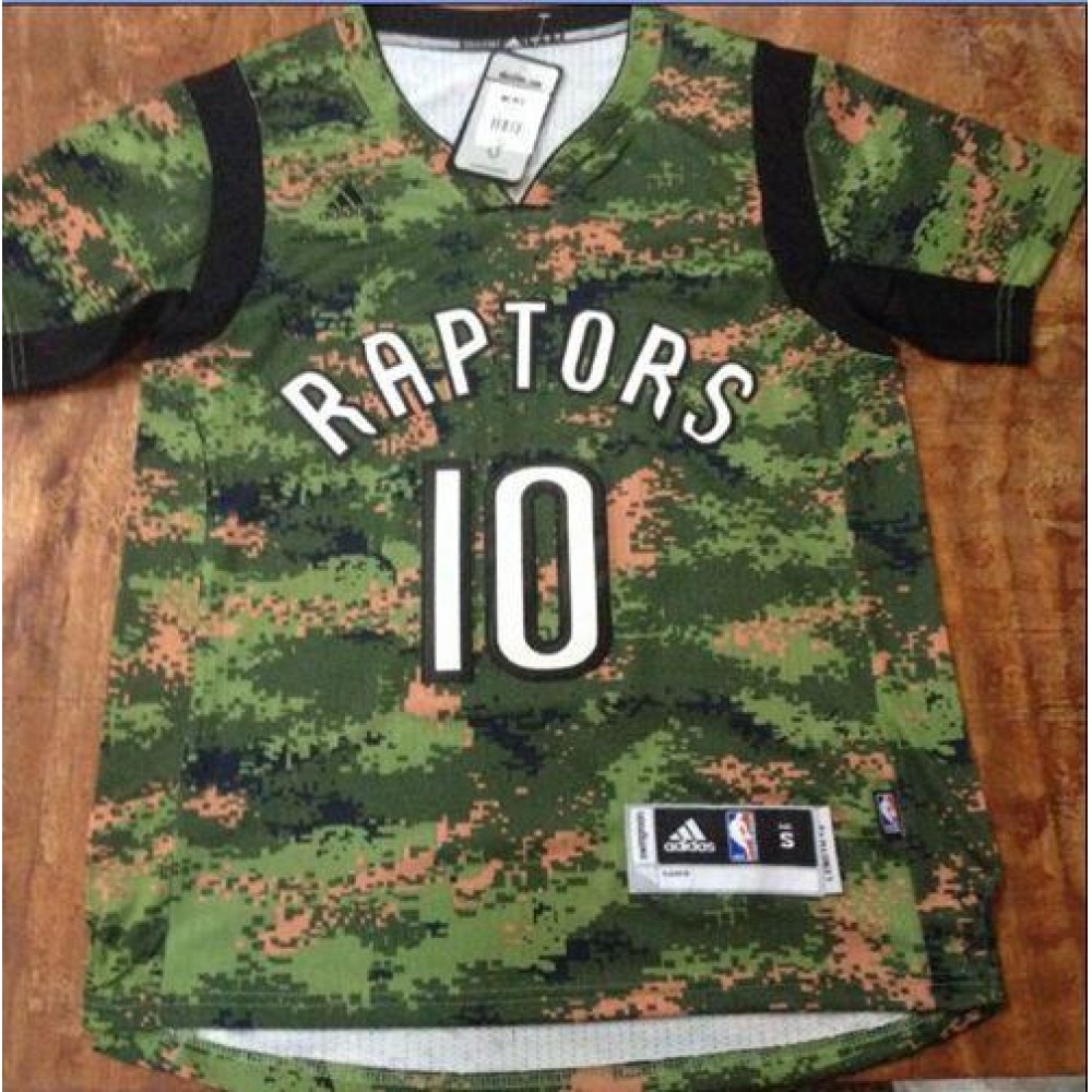 Fan Favorite Genuine Men's Raptors #10 DeMar None Basketball Jersey