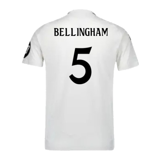 2024-2025 Real Madrid Authentic Home Jersey (bellingham 5)