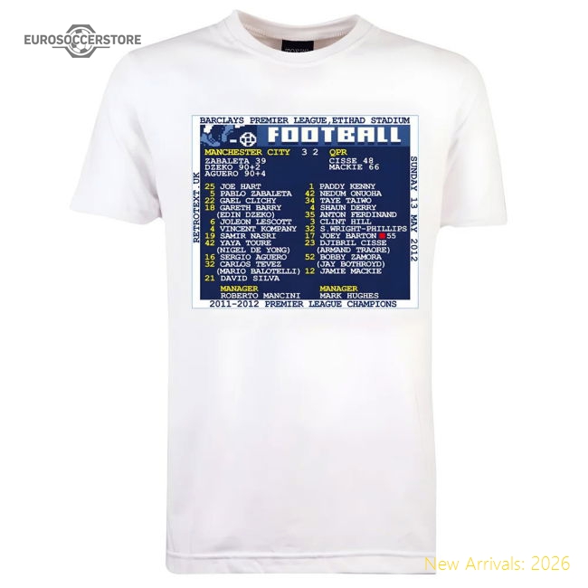 Man City Soccer Jerseys 2012 Shirt Football Fan Match Day Essential