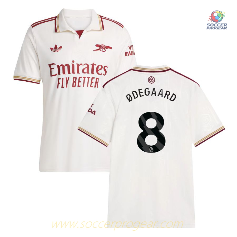 Arsenal Third Shirt 2025-26 Edition Odegaard