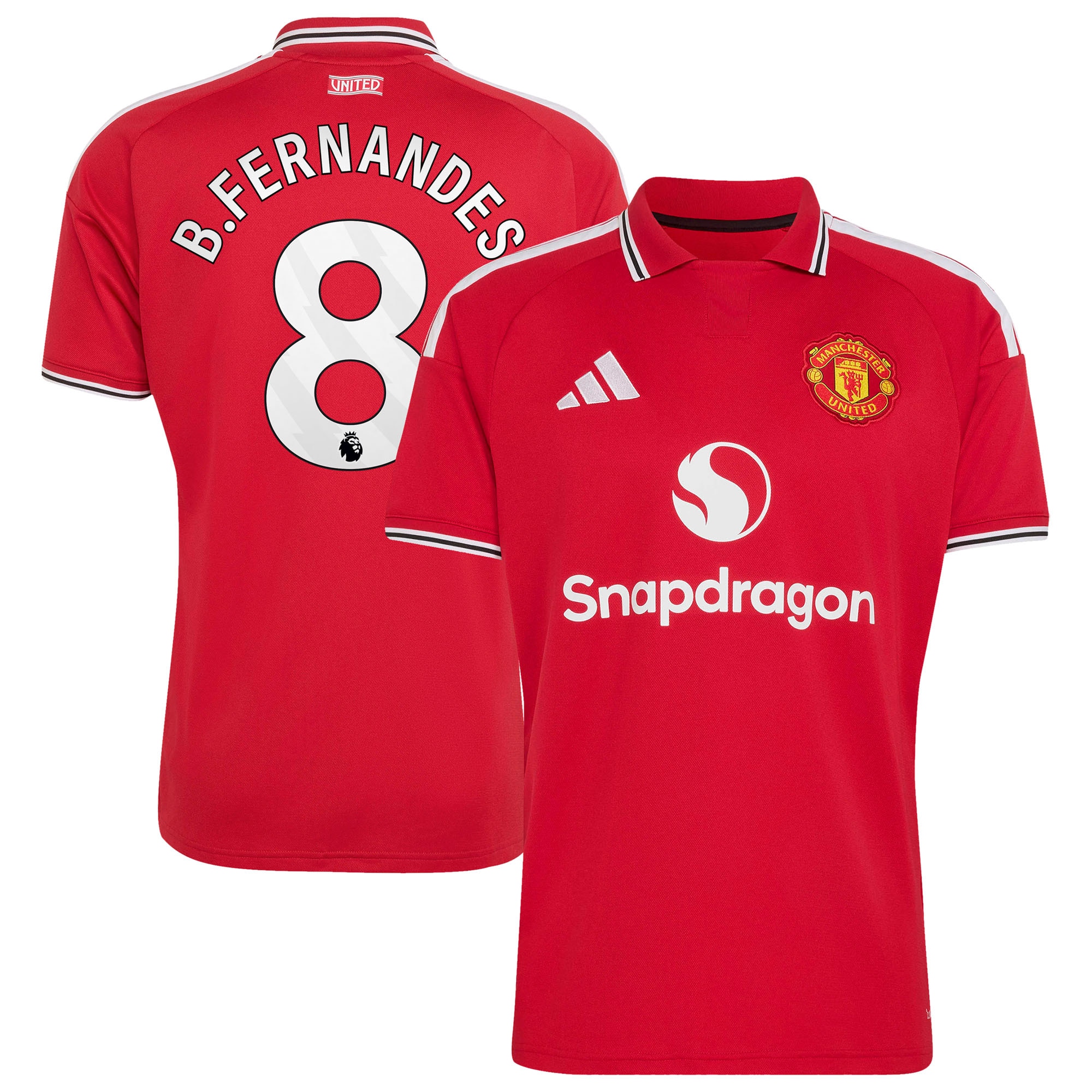 [SJH] Bruno Fernandes Manchester United 2026/27 Home Replica Jersey - Red