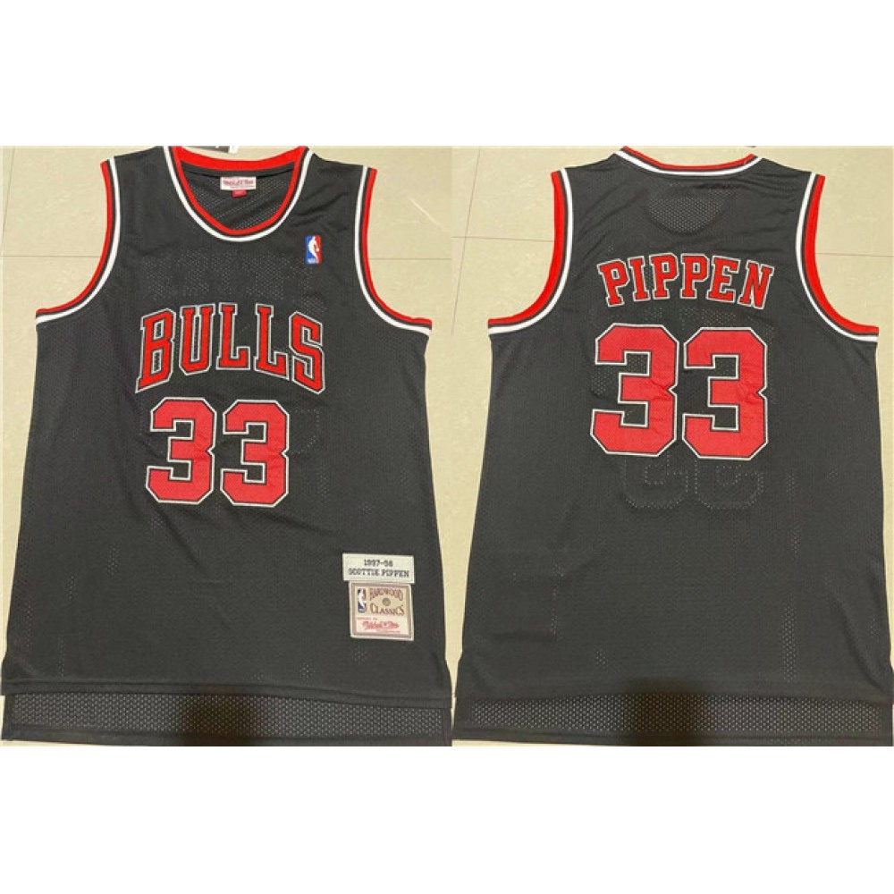Classic Jersey Chicago Bulls 33 Black - - NBA Collection