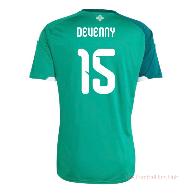 [SJH] 2026/27 Northern Ireland Home Shirt (Devenny 15)