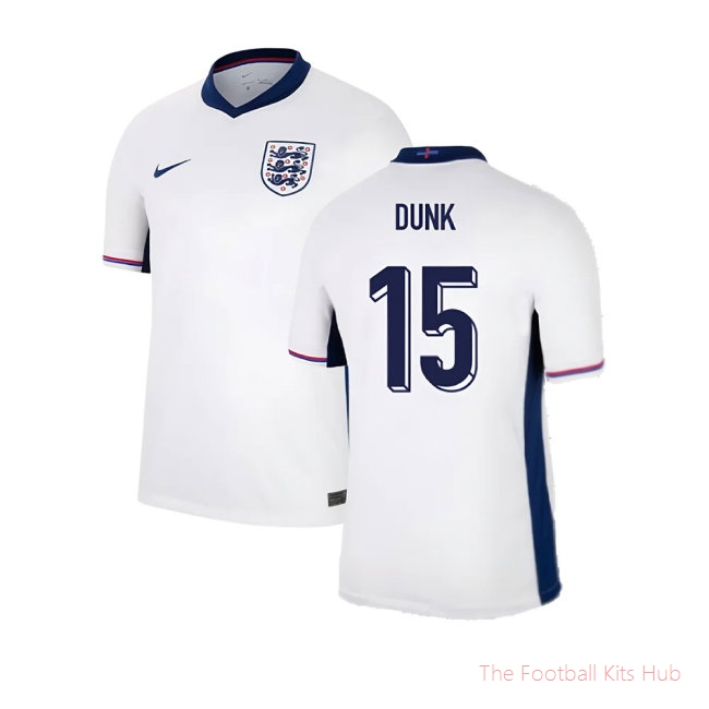 2024-2025 England Home Shirt (Dunk 15)