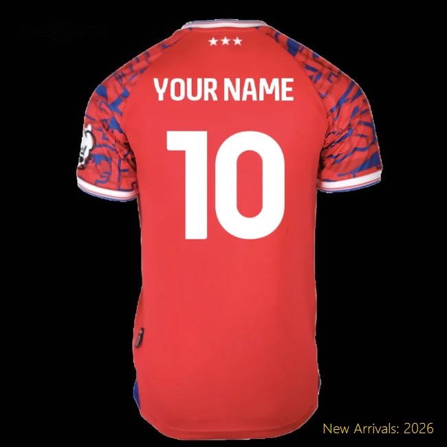 S Personalised Ipswich Football Shirts Female 2025 Away Jersey Jersey