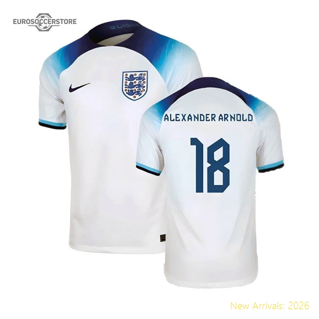 High-performance England 2022-2023 Home Jersey (eng) Athletic
