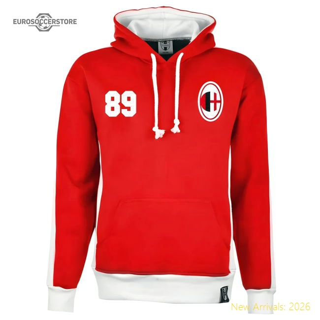 High-Quality Performance Ac Milan Number 89 Retro Hoodie