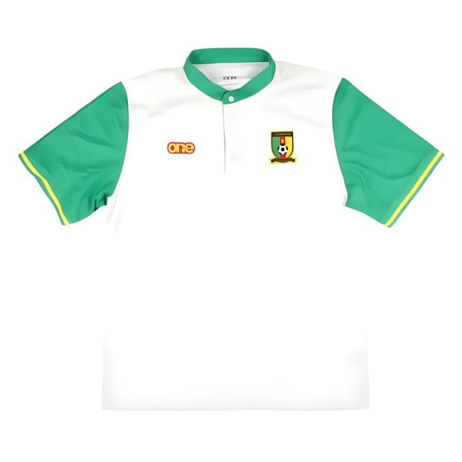 Fan-Favorite Elite 2023-2024 Cameroon Clubman Polo Shirt (White/Green)