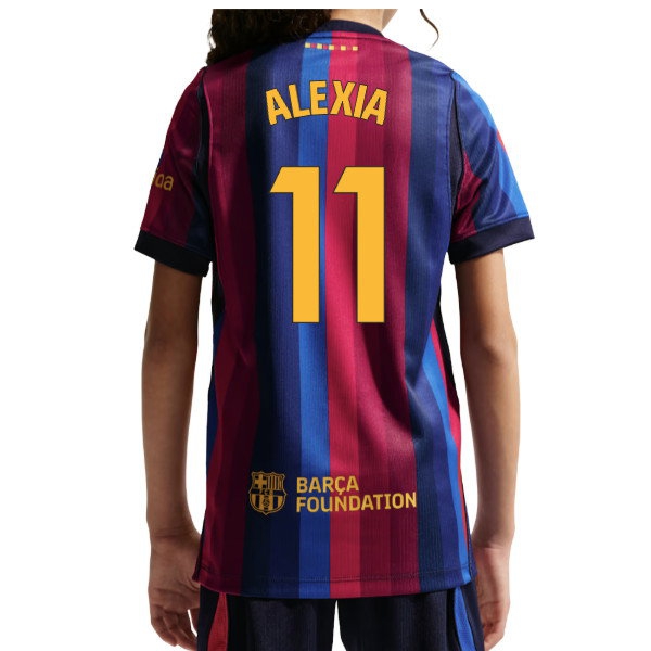 [LLS] 2026-2027 Barcelona Home Shirt (Kids) (Alexia 11)