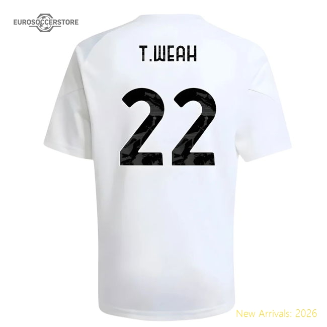 Football Team Kids T.weah Comfortable Jersey Performance Fabric