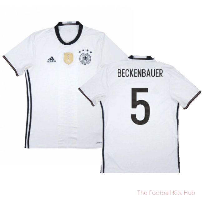 Germany 2015-16 Home Shirt (M) (Fair) (Beckenbauer 5)