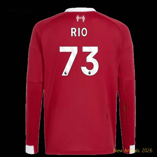 Liverpool Kids Rio Durable Jersey Dri-fit Breathable Aeroready