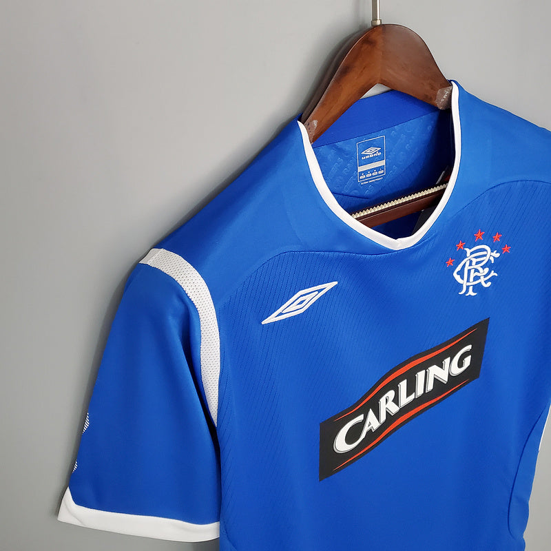 2008-2009 Rangers Home retro shirt