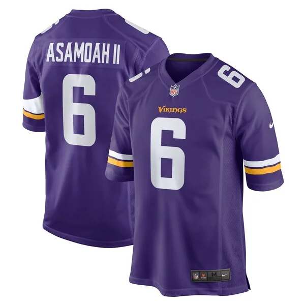 None Game NFL Jersey - Purple | Top-Grade Football Apparel | NFL Footb
