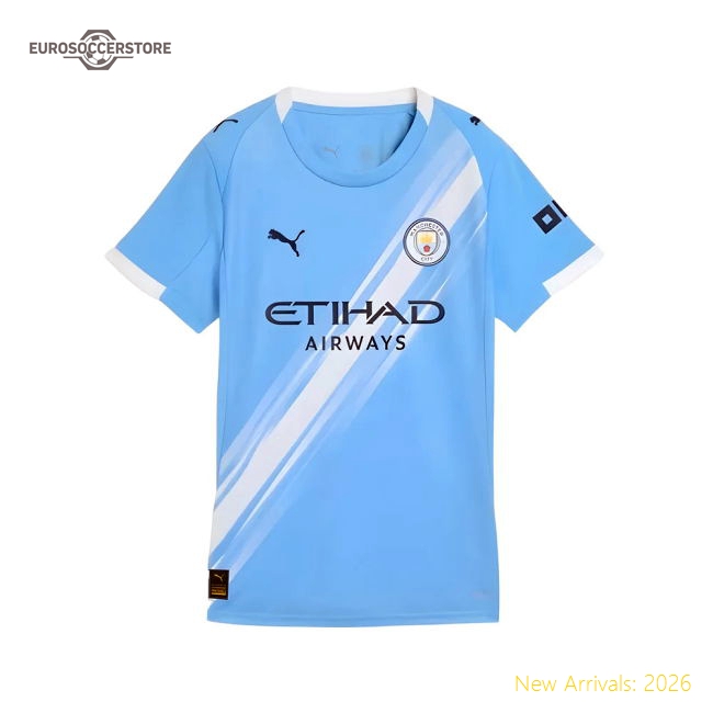 2025-2026 Man City Womens Modern Jersey Smart Fabric Quick-dry