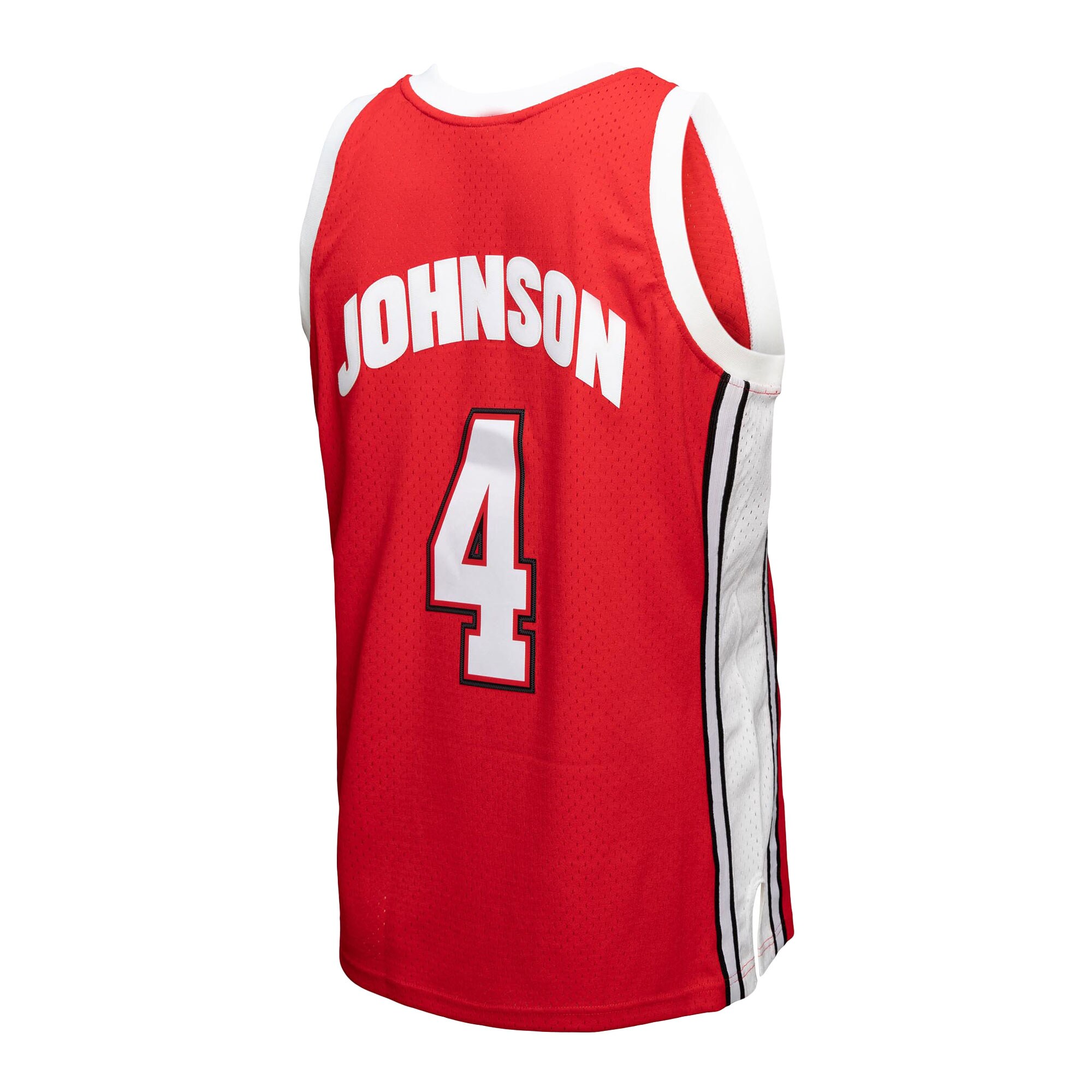 [NJP] Larry Johnson UNLV Rebels 1989/90 Player Swingman Jersey - Red