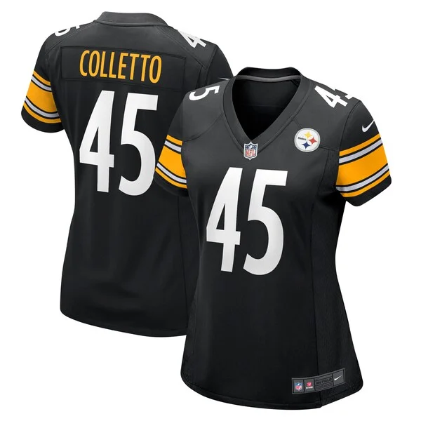 Pro-Level PIT Steelers Game Jersey - Black | NFL Fan Apparel