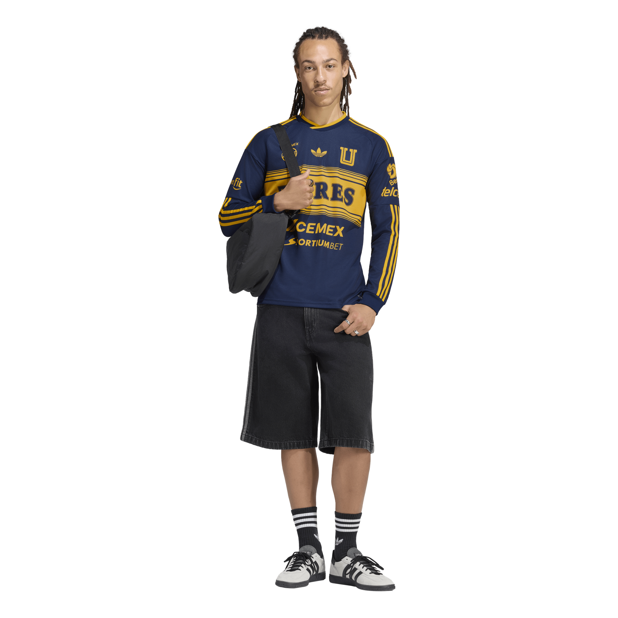 [JED] Tigres UANL 2026/27 Away Replica Long Sleeve Jersey - Navy