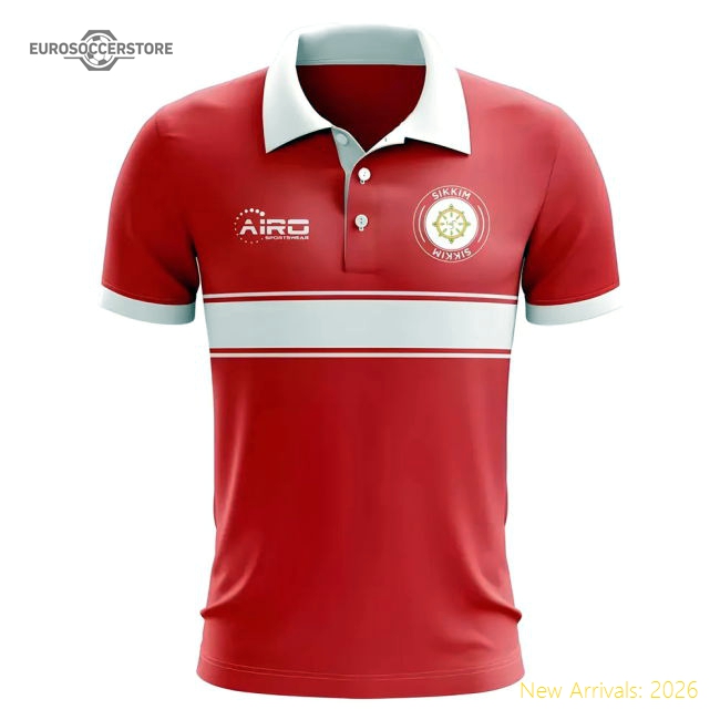 Sikkim Concept Stripe Polo Game Wear Jersey For Match Days