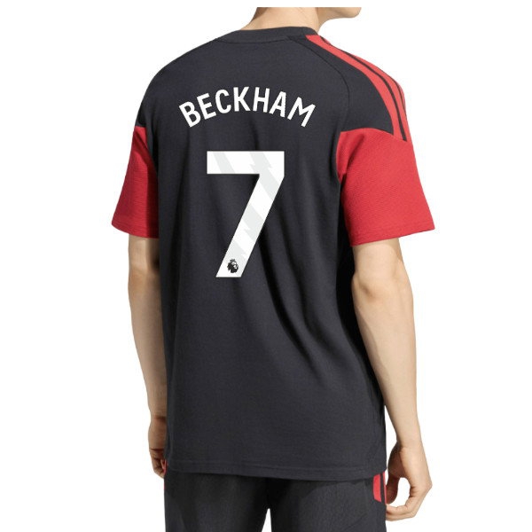 [DDJ] 2026-2027 Man Utd Tiro Training Tee (Black) (Beckham 7)