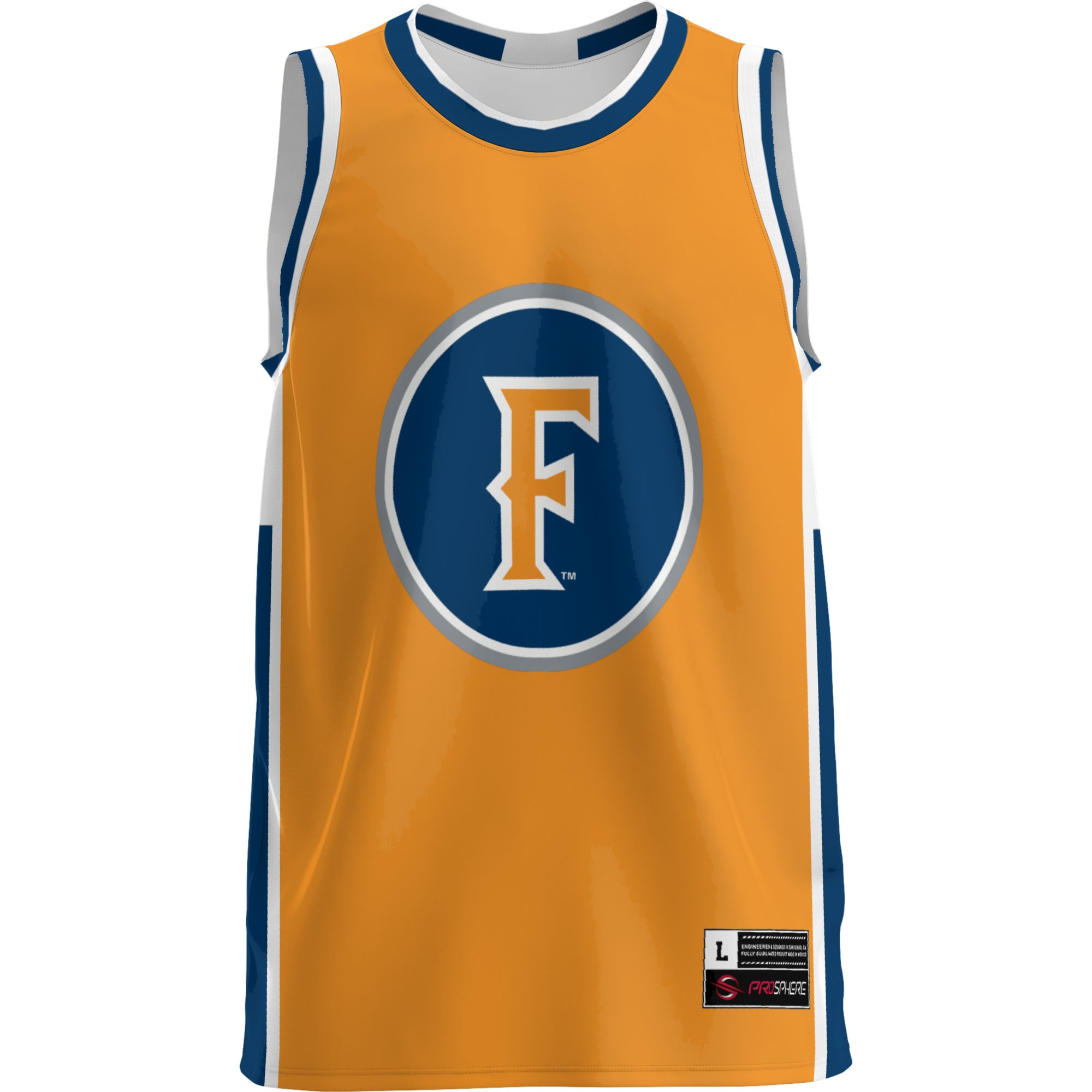 [NJP] Cal State Fullerton Titans GameDay Greats Lightweight Basketball Jersey - Navy