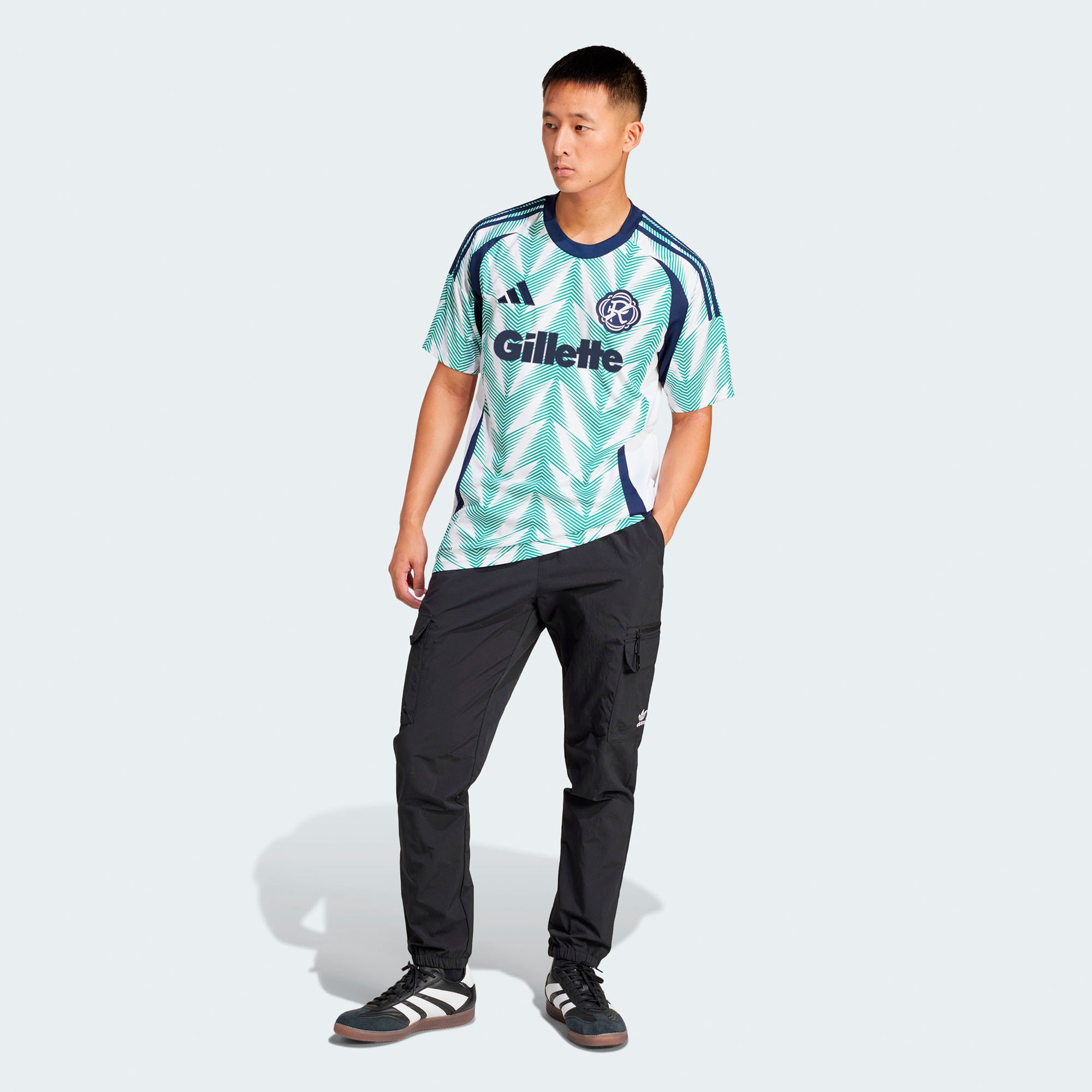 [SJH] New England Revolution 2025 Eastern White Pine x Flag of New England Replica Jersey - White