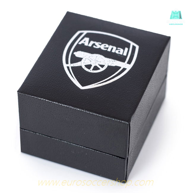 Arsenal FC 18ct Gold Plated on Silver AFC Ring - U