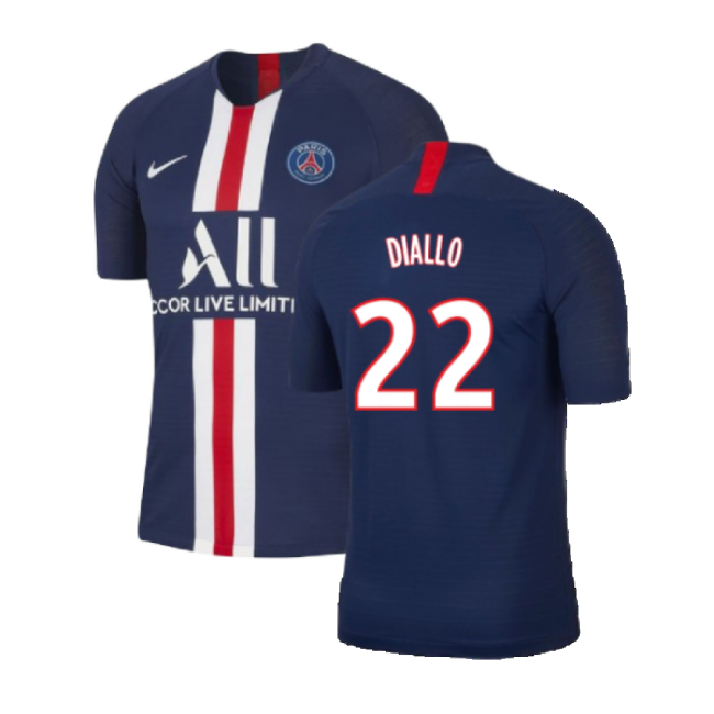 Psg Diallo Premium Home Jersey Heritage Quick-dry Durable