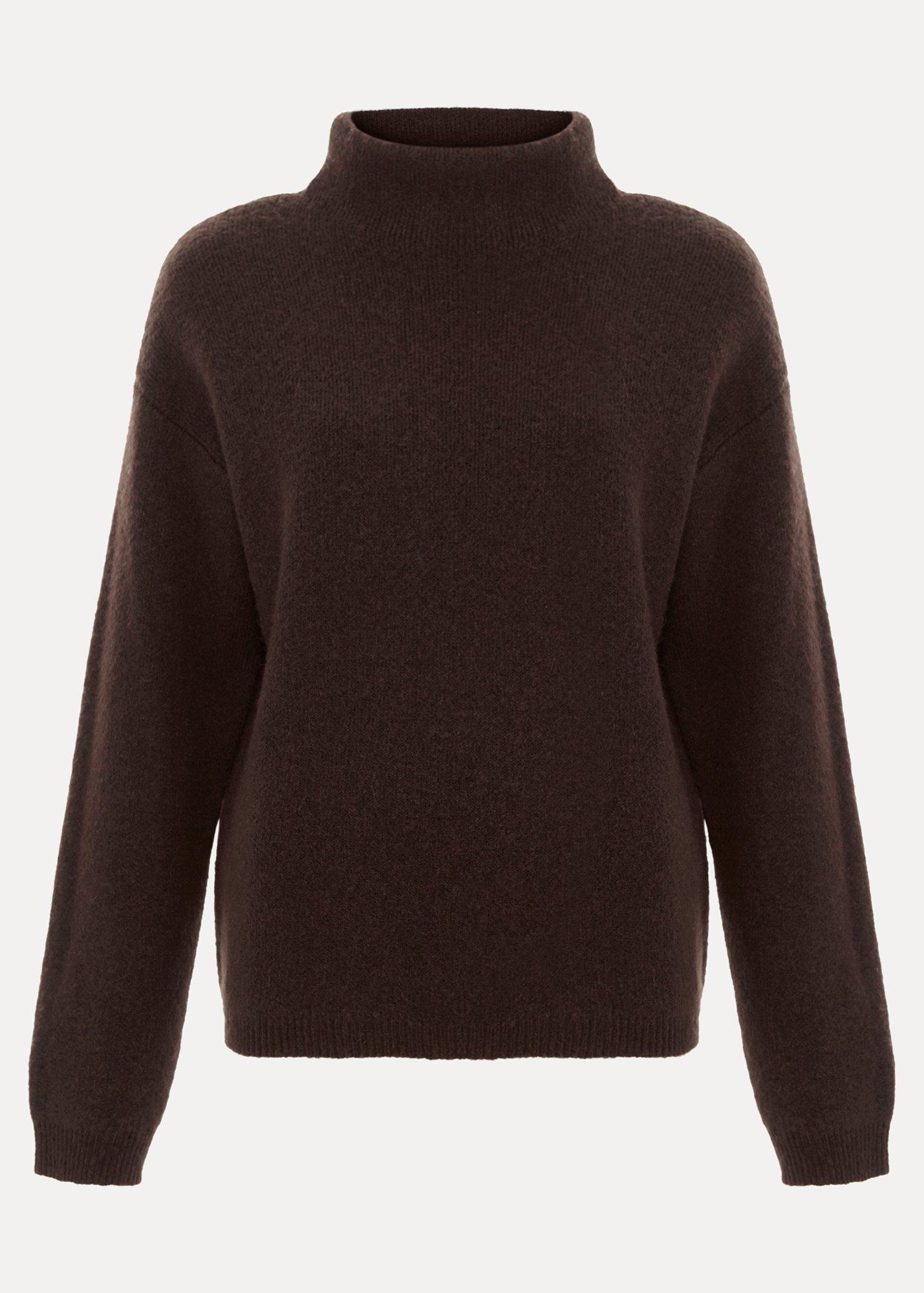 Zoe Warm Handle Funnel Neck Jumper