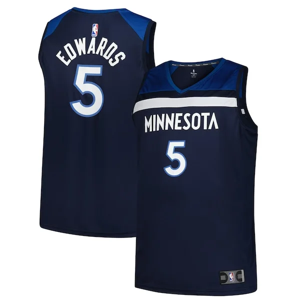 Anthony Edwards MIN Fast Break Jersey - official NBA - Navy training