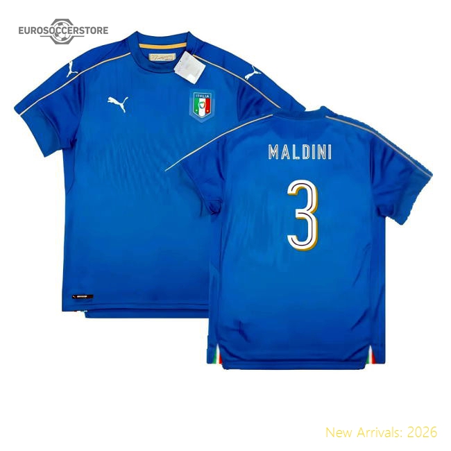 Italy Home Kit 2016-2017 Stadium Wear Jersey For Match Days