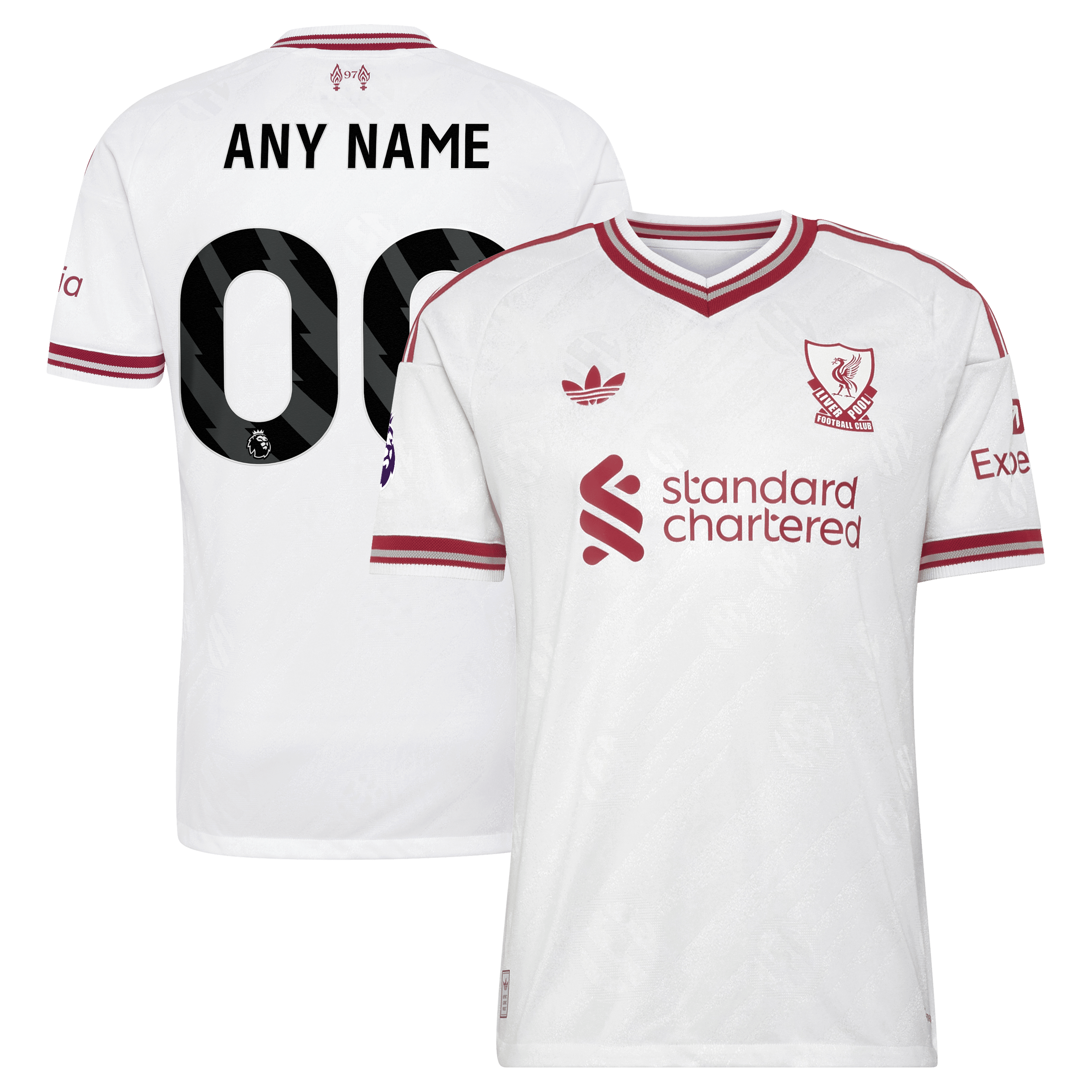 [JED] Youth Liverpool 2026/27 Away On-Field Authentic Custom Jersey - White